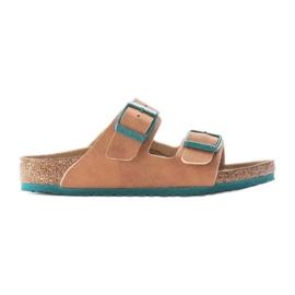 Chinelos Birkenstock Arizona Bs Jr 1023406 marrom