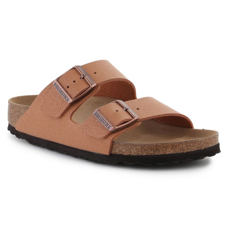 Chinelos Birkenstock Arizona Pecan 1025046 preto