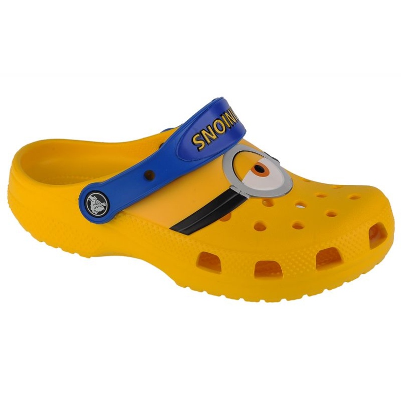 Chinelos Crocs Fun Lab Classic I Am Minions Clog 207461-730 amarelo Chinelos Crocs Fun Lab Classic I Am Minions Clog 207461-730 amarelo