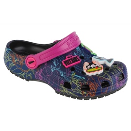 Clog Clássico Infantil Crocs Disney Villains 207722-001 azul