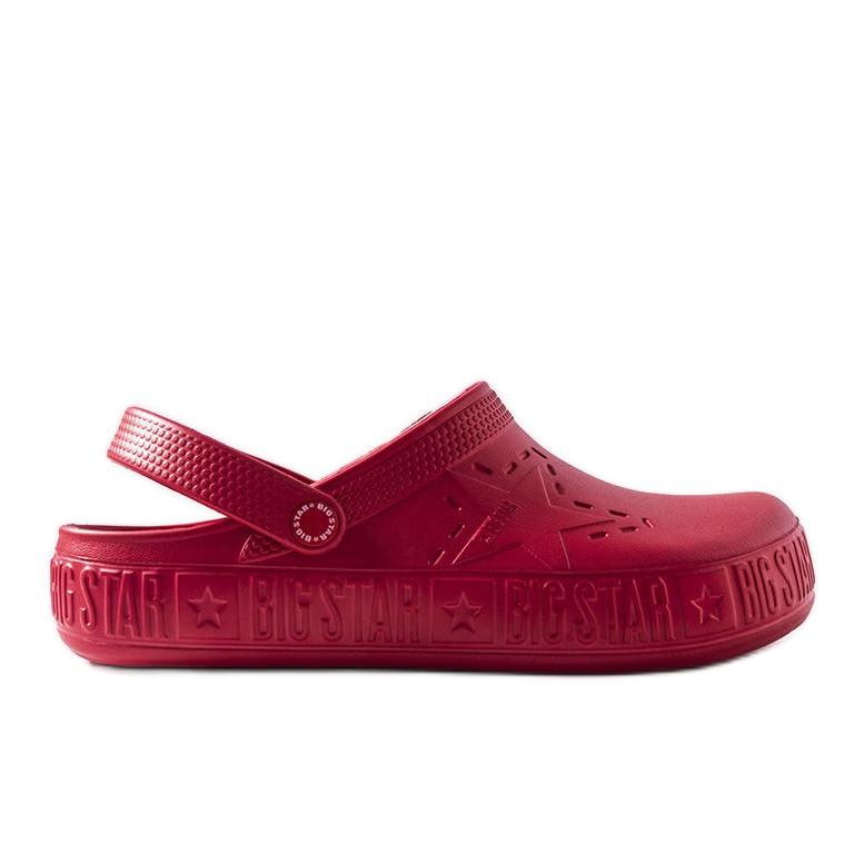 Chinelos vermelhos Big Star II175004