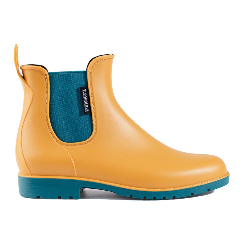 Botas de mulher T.Sokolski mostarda amarelo
