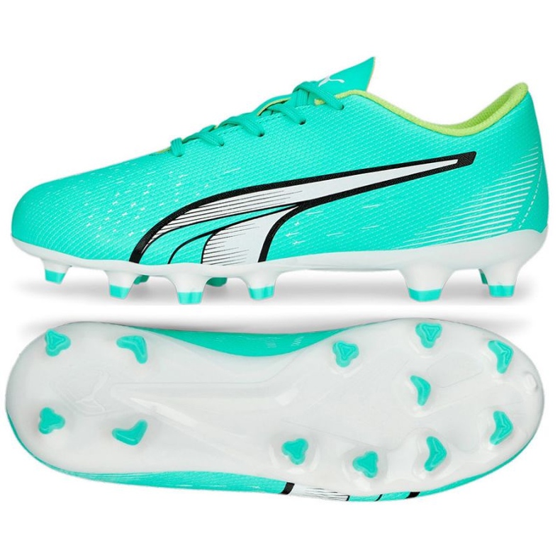 Chuteira Puma Ultra Play FG/AG Jr 107233 03 verde verde