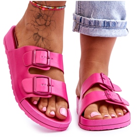PS1 Chinelos femininos com plataforma fúcsia Vertigo rosa PS1 Chinelos femininos com plataforma fúcsia Vertigo rosa