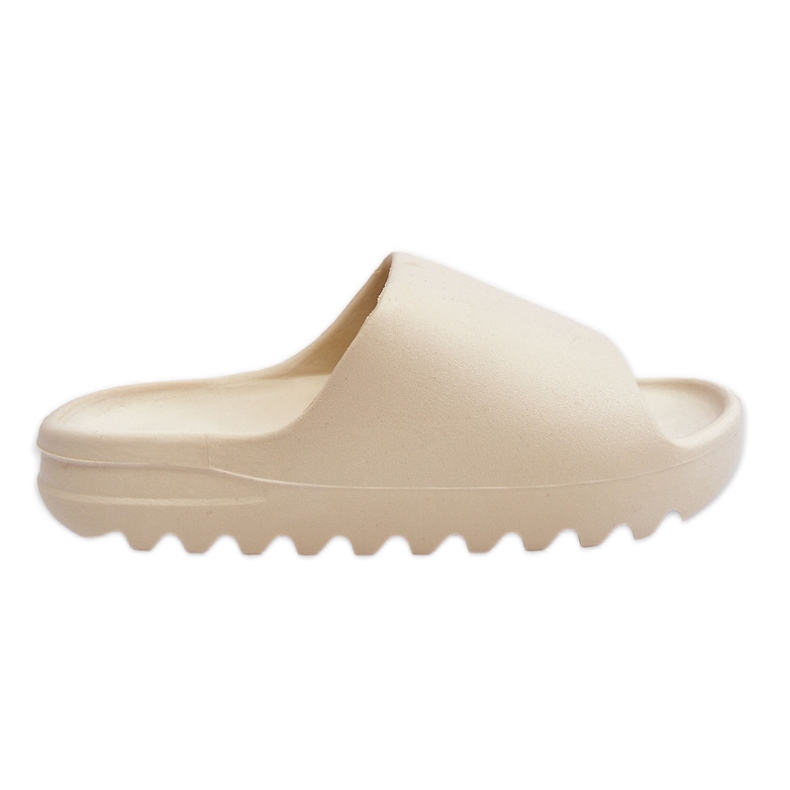 PS1 Chinelos plataforma da moda bege claro Estella