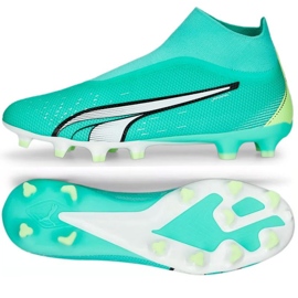 Sapatos Puma Ultra Match Ll FG/AG M 107243 03 verde verde Sapatos Puma Ultra Match Ll FG/AG M 107243 03 verde verde