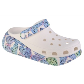 Clogs Crocs Classic Crush Sandália Borboleta W 208258-94S branco