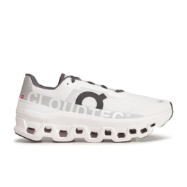On Running Executando o CloudMonster 6198285 tênis de corrida branco
