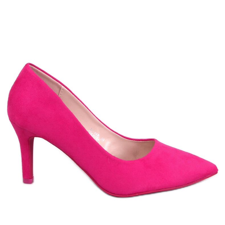 BM Sapatos femininos clássicos Eurielle Fuchsia rosa
