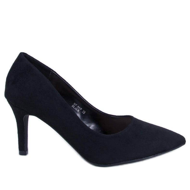 BM Salto alto clássico feminino Eurielle Black preto