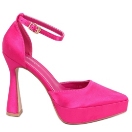 BM Sapatos de plataforma Carlie Fuchsia rosa