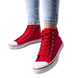 Botins vermelhos Alaine Botins vermelhos Alaine