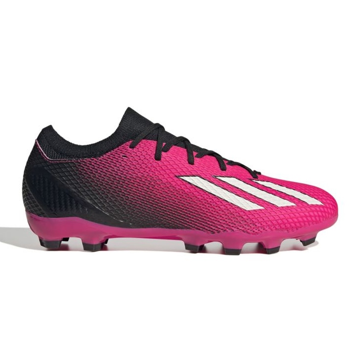 Chuteira Adidas X Speedportal.3 Mg M GZ2477 rosa rosas e roxos