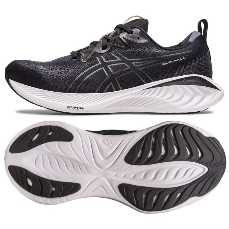 Tênis de corrida Asics Gel-Cumulus 25 M 1011B621 002 preto