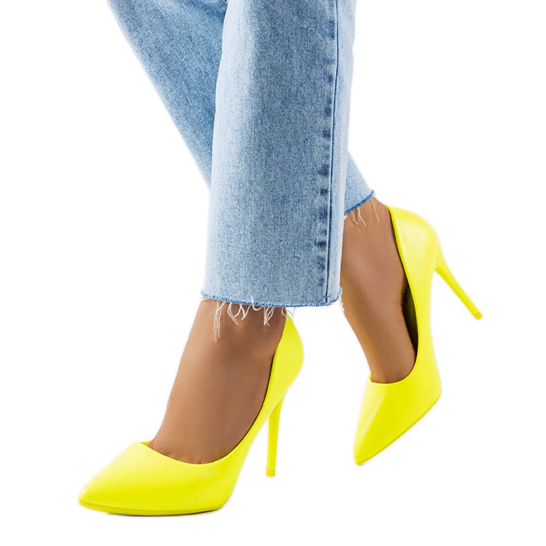 BM Salto amarelo neon da Lamothe