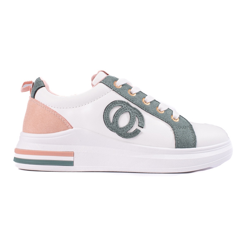 Sapatos desportivos de mulher Shelovet brancos