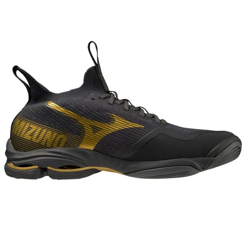 Tênis de vôlei Mizuno Wave Lighting Neo2 M V1GA220241 preto preto