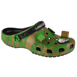 Clogs Crocs Elevated Minecraft Classic Clog 208472-90H verde