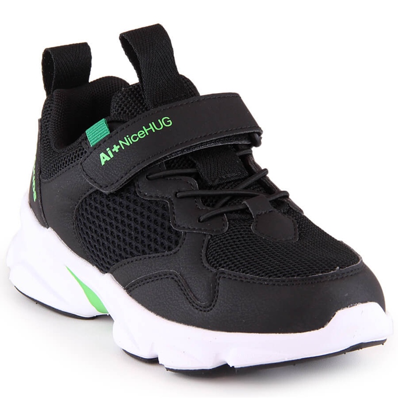 Atletico Calçado desportivo infantil com velcro preto AbcKids B012310219 Atletico Calçado desportivo infantil com velcro preto AbcKids B012310219