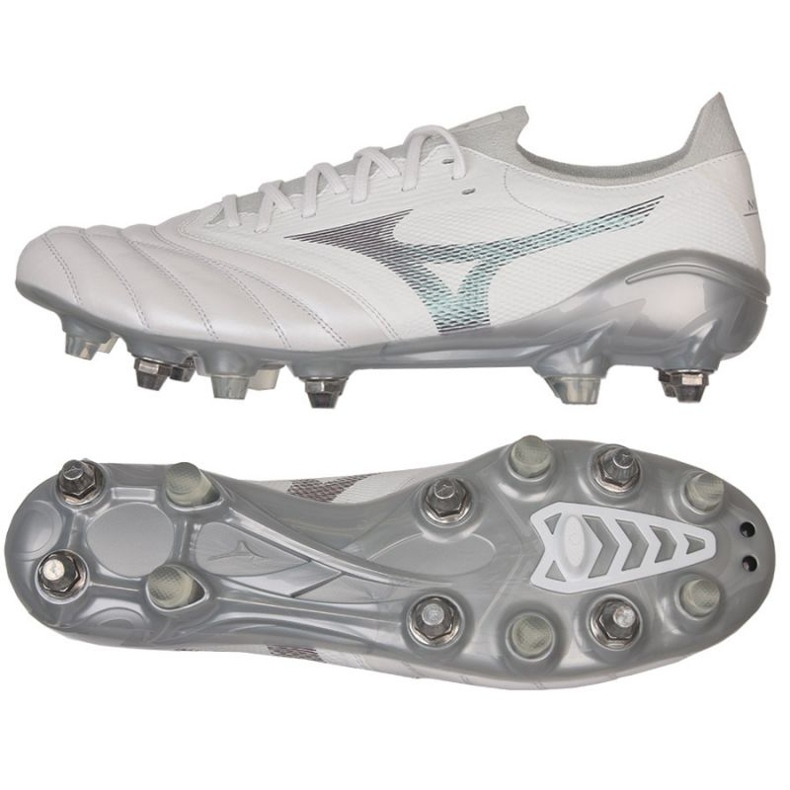 Sapatos Mizuno Morelia Neo Iii Elite Sg M P1GC239104 cinza prata