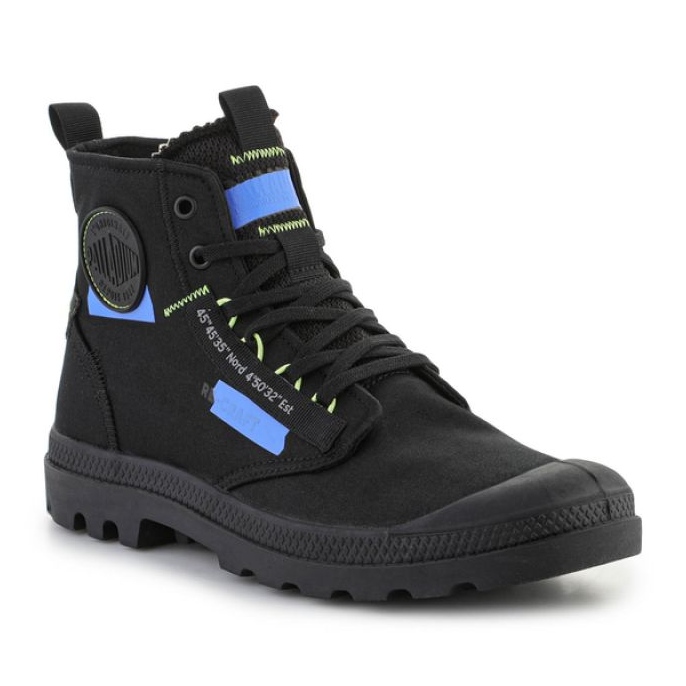 Sapatos Palladium Pampa Hi Re-Craft U 77220-005-M preto