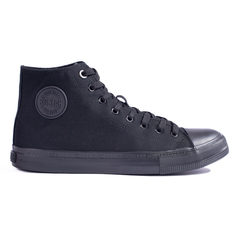 Tênis alto preto masculino Big Star FF174550