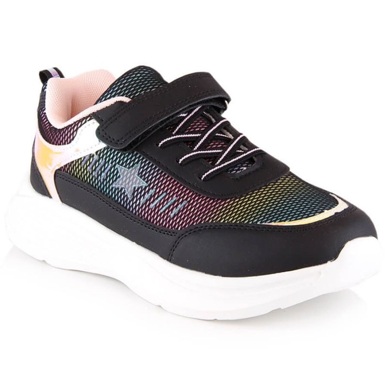 Tênis esportivo com velcro Miss EVE422 preto