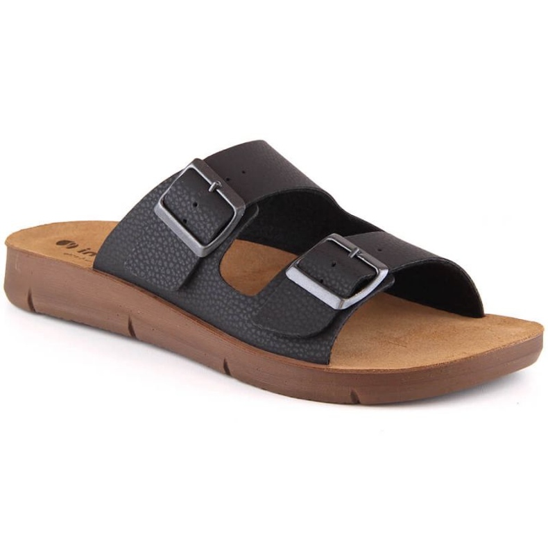 Chinelos confortáveis ​​Inblu M CM000028-014 preto