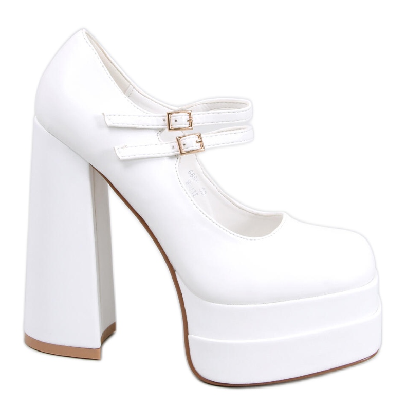 BM Bombas de plataforma de grãos Loit White branco