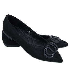 Bailarinas Arte Black com dedos amendoados preto Bailarinas Arte Black com dedos amendoados preto