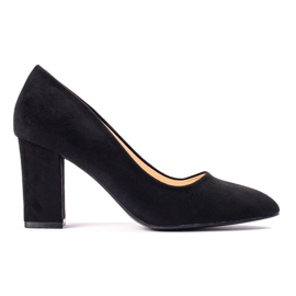 Sapatos femininos negros da Shelovet preto