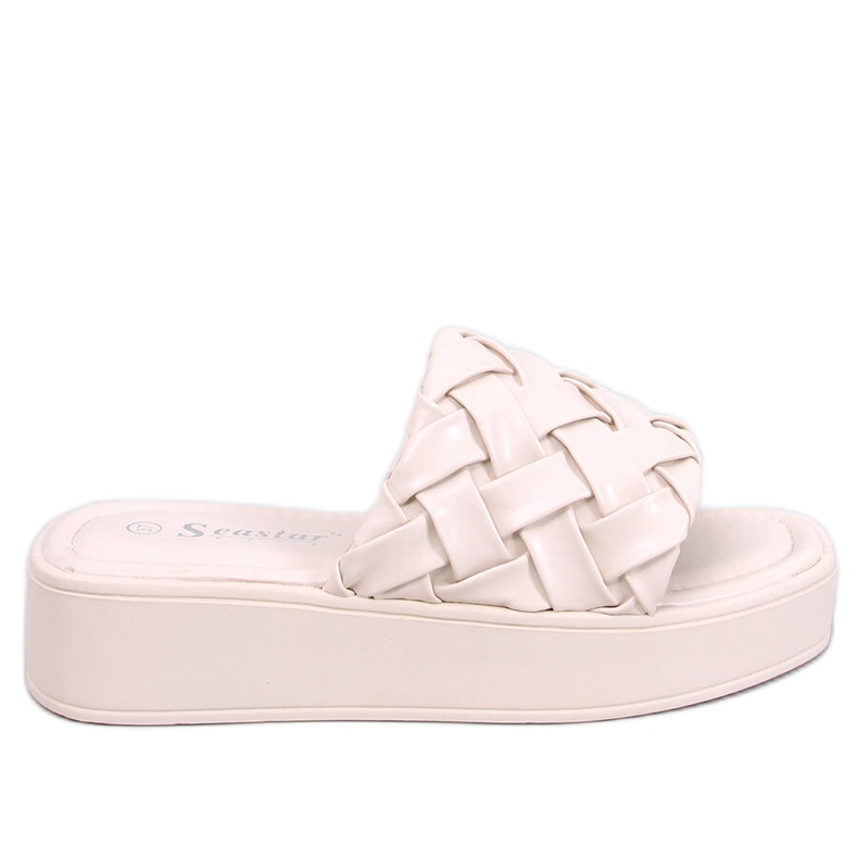 BM Inaba Sandália de cunha bege