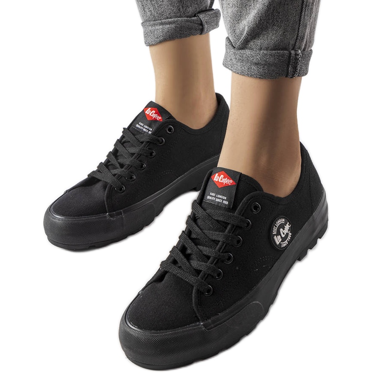 Tênis preto Lee Cooper LCW-23-44-1652L