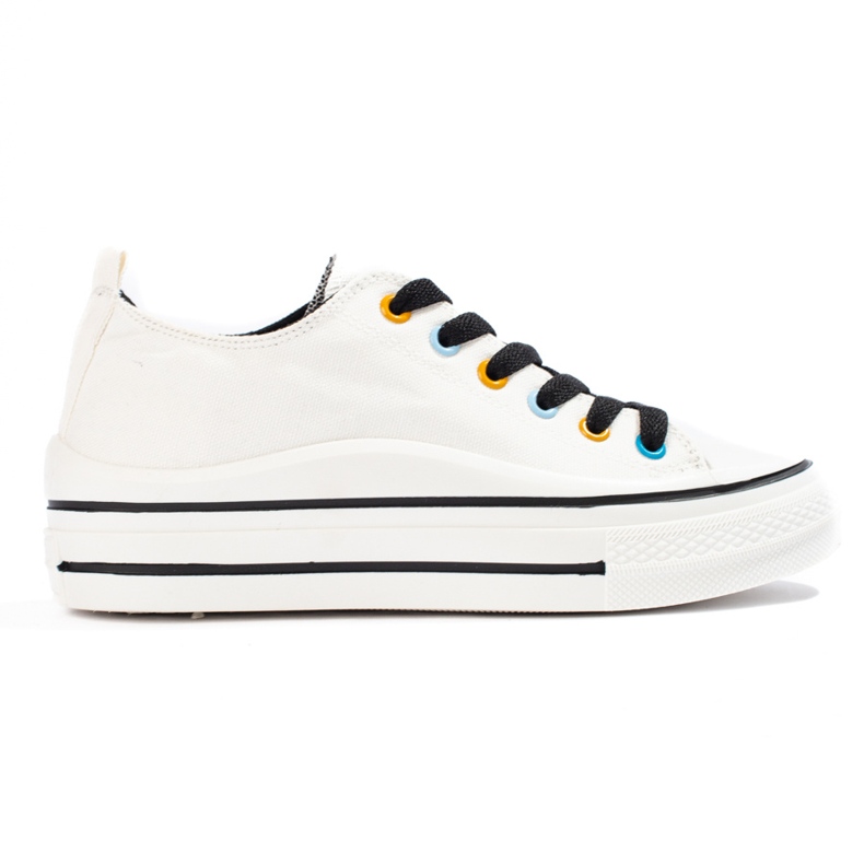 Tênis feminino na plataforma Shelovet branco