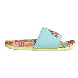 Chinelos adidas Adilette Comfort W HQ8848 multicolorido Chinelos adidas Adilette Comfort W HQ8848 multicolorido