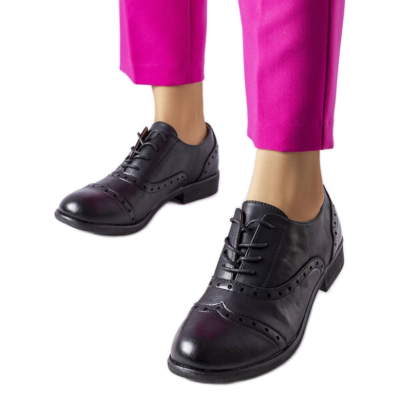 Sapatos pretos LS5379 preto