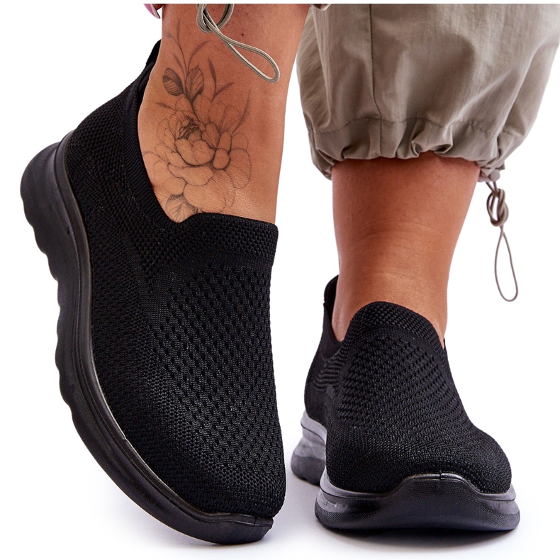 Guias negras femininas preto