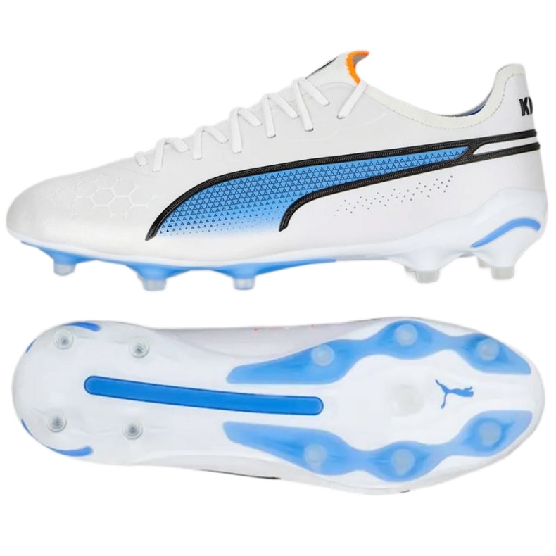 Tênis Puma King Ultimate FG/AG M 107097 01 branco branco