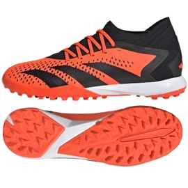 Chuteira Adidas Predator Accuracy.3 Tf M GW4638 laranja laranjas e vermelhos