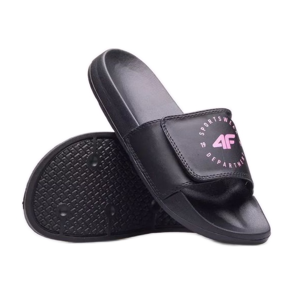 4F Jr. 4FJSS23FFLIF081-21S chinelos preto