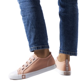 Tênis slip-on rosa Big Star HH274096