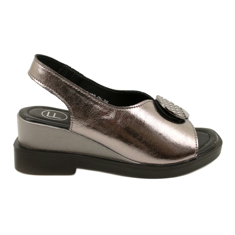 Sandália Cunha Gun Metal Filippo DS4469/23 castanho