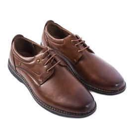 Brogues castanhos de homem Toni marrom