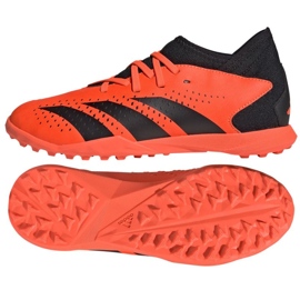 Tênis Adidas Predator Accuracy.3 Tf GW7079 vermelho laranjas e vermelhos