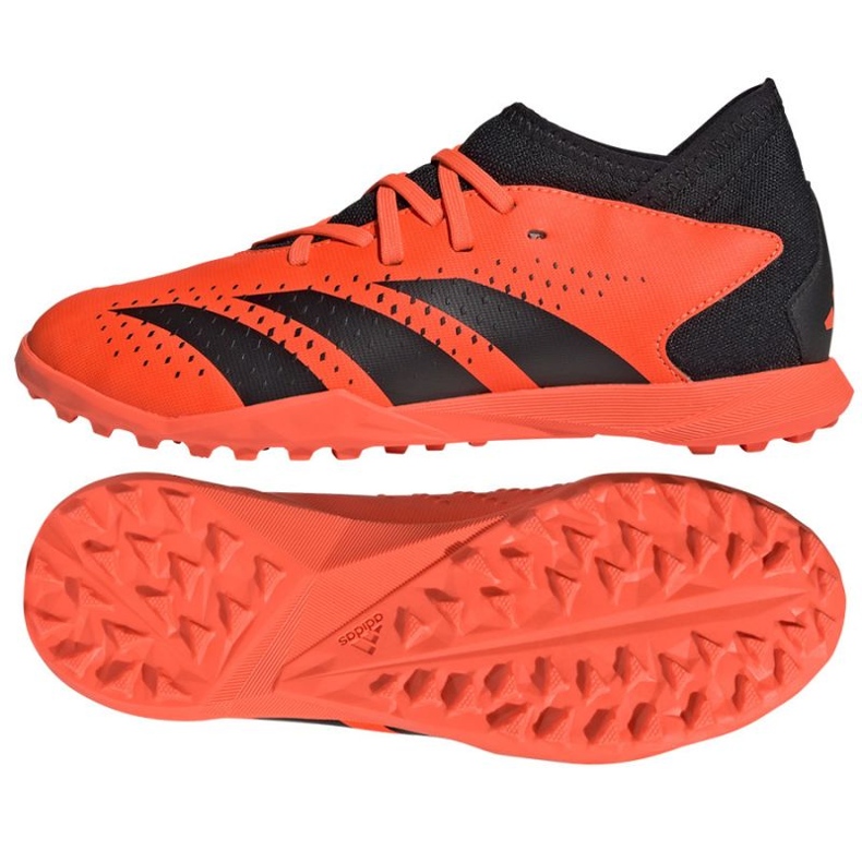 Tênis Adidas Predator Accuracy.3 Tf GW7079 vermelho laranjas e tintos Tênis Adidas Predator Accuracy.3 Tf GW7079 vermelho laranjas e tintos