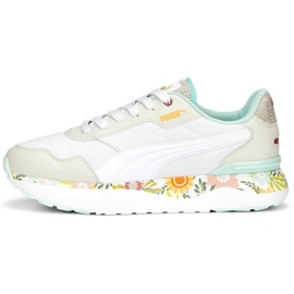 Sapatos Puma R78 Voyage Wild Garden L 389235 01 branco Sapatos Puma R78 Voyage Wild Garden L 389235 01 branco