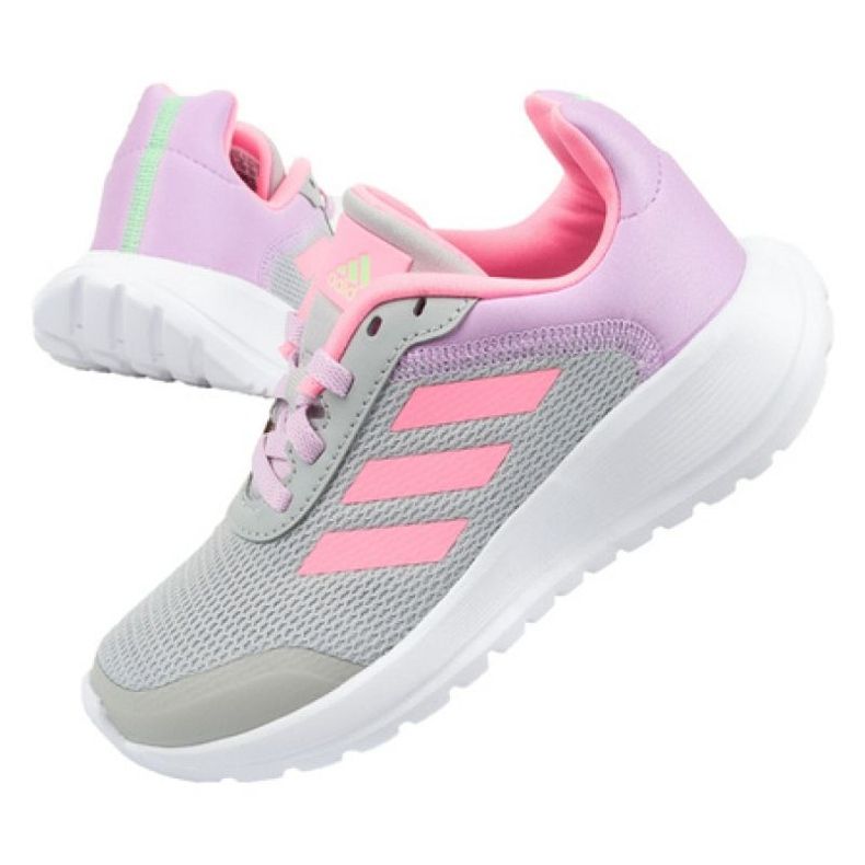 Tênis esportivo Adidas Tensaur Jr GZ6687 cinza