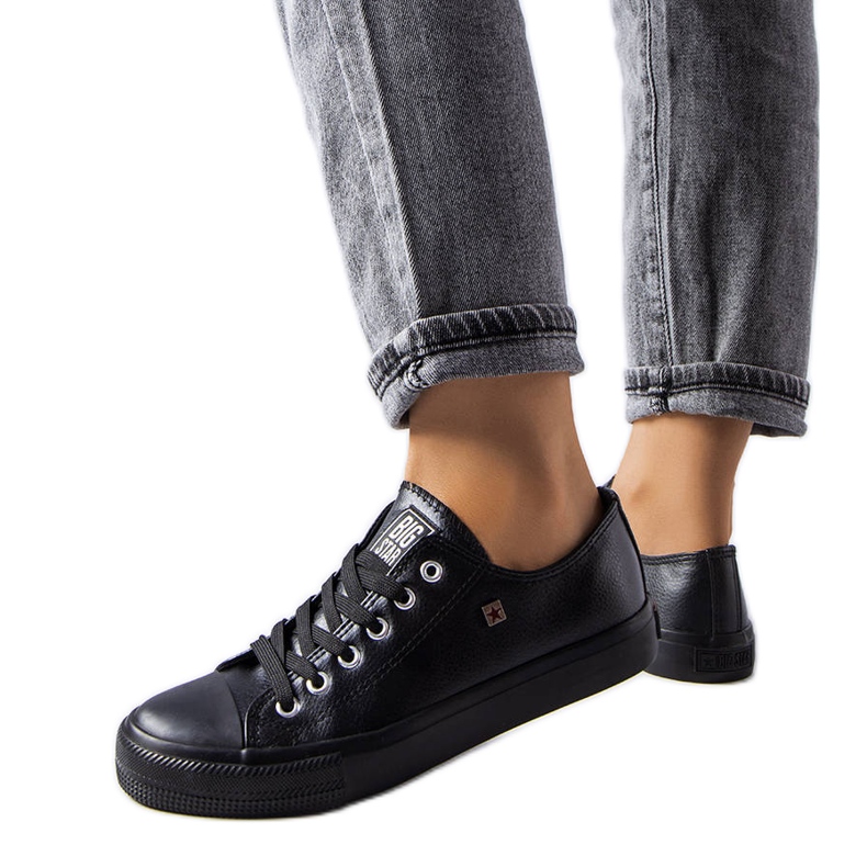 Tênis couro ecológico Big Star V274871 preto