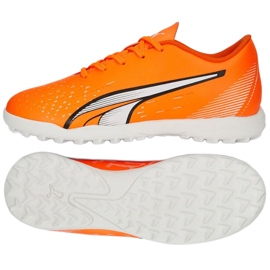 Tênis Puma Ultra Play Tt Jr 107236 01 laranja laranjas e tintos