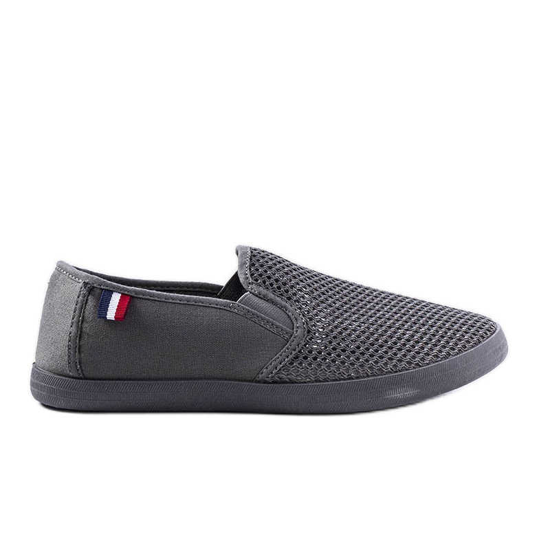 Tênis masculino vazado cinza Garibaldi